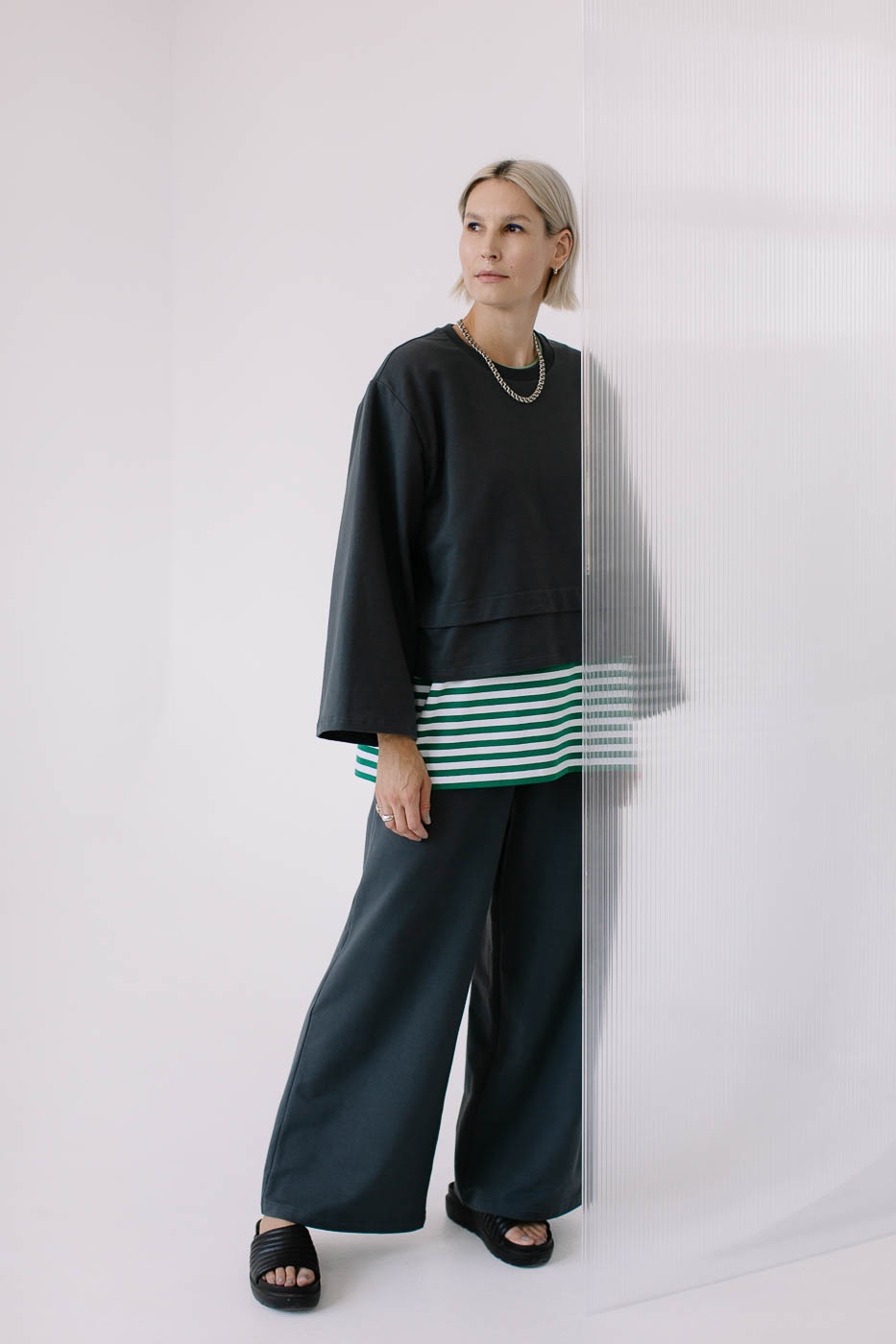 FIKA /anthracite cotton/