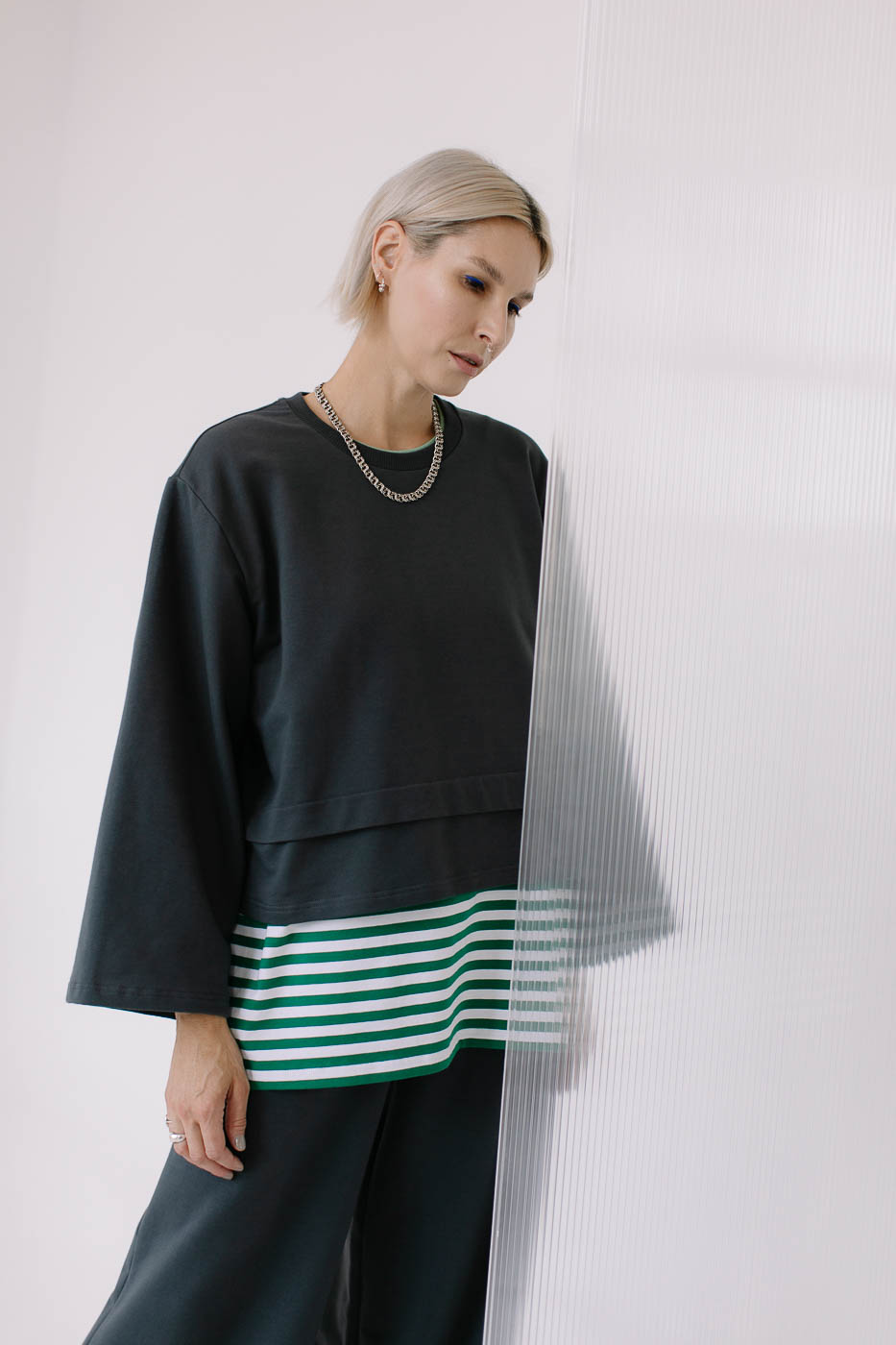 FUKU /anthracite cotton/