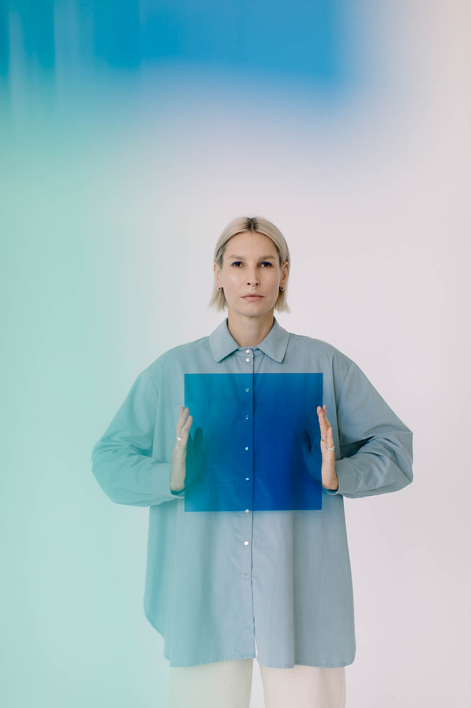 FLORIDA /light blue corduroy/