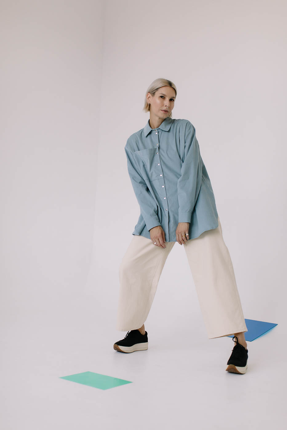 FLORIDA /light blue corduroy/