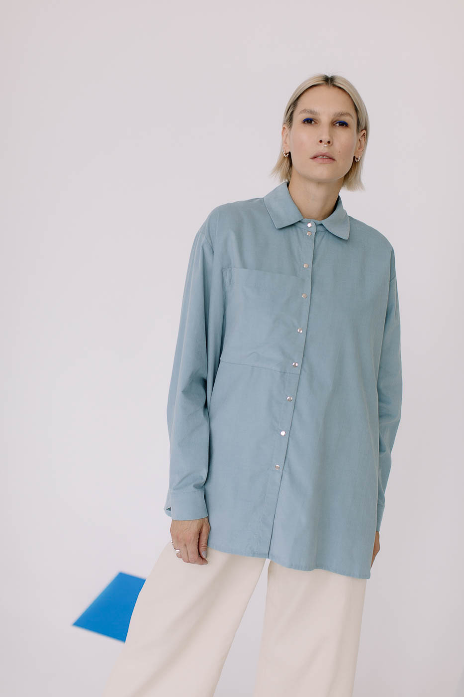 FLORIDA /light blue corduroy/