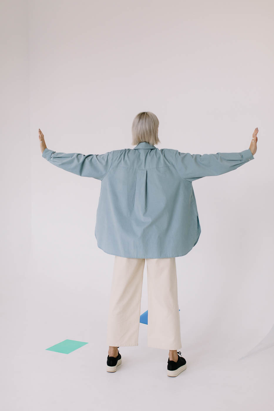 FLORIDA /light blue corduroy/