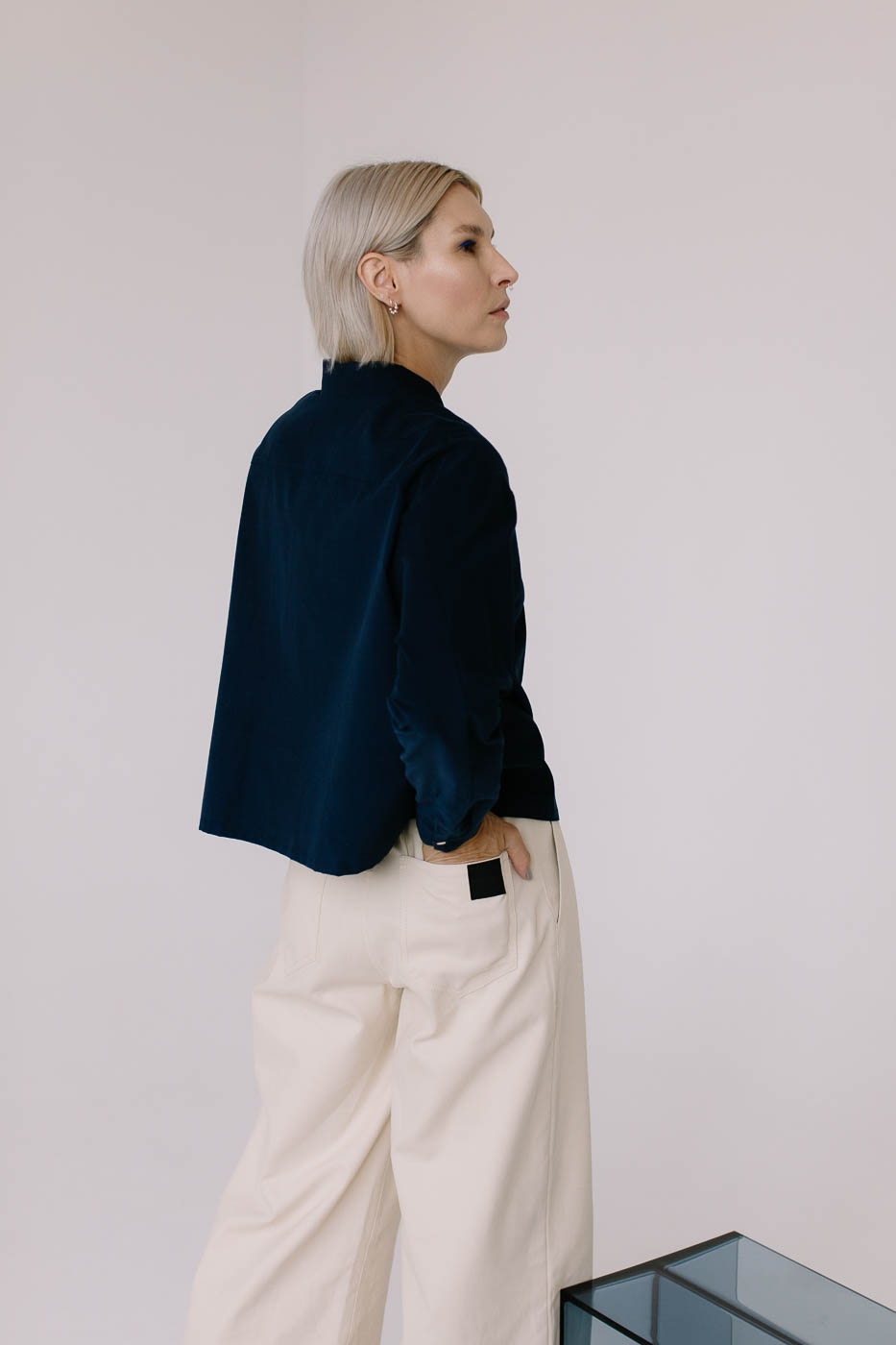 ARCHIE /navy corduroy/