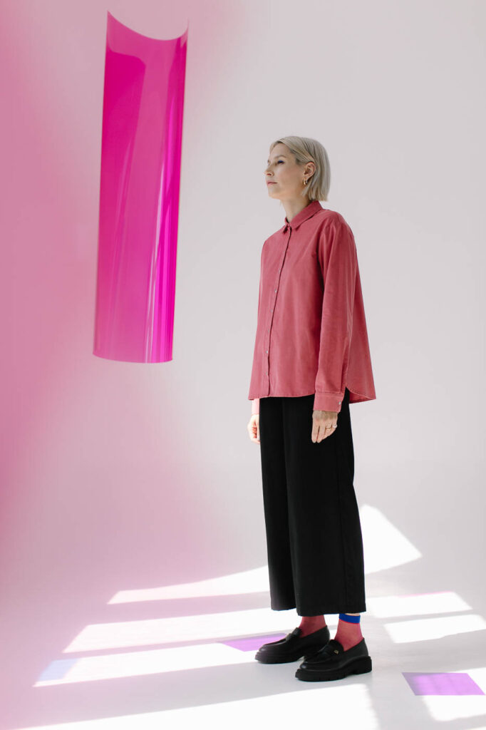 JACKIE /black winter wool/