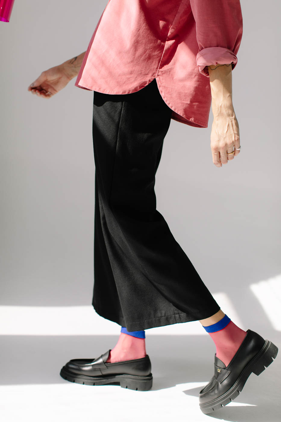 JACKIE /black winter wool/