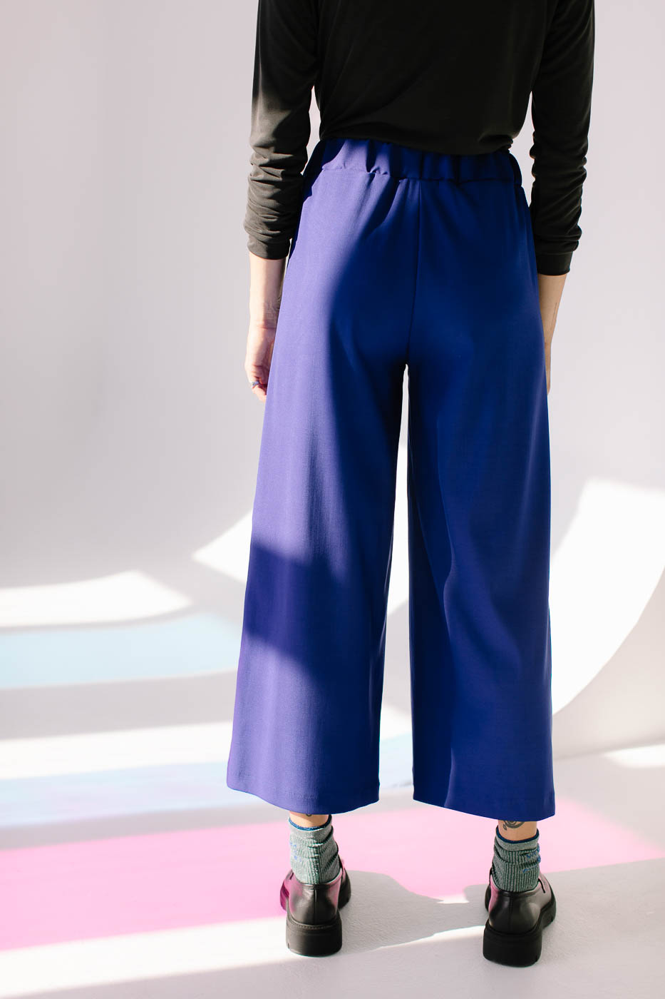 JACKIE /cobalt blue wool/