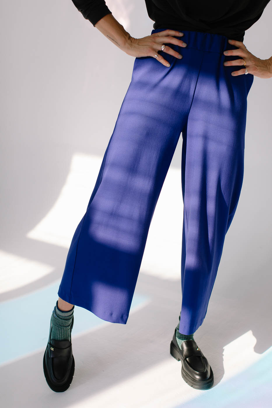 JACKIE /cobalt blue wool/