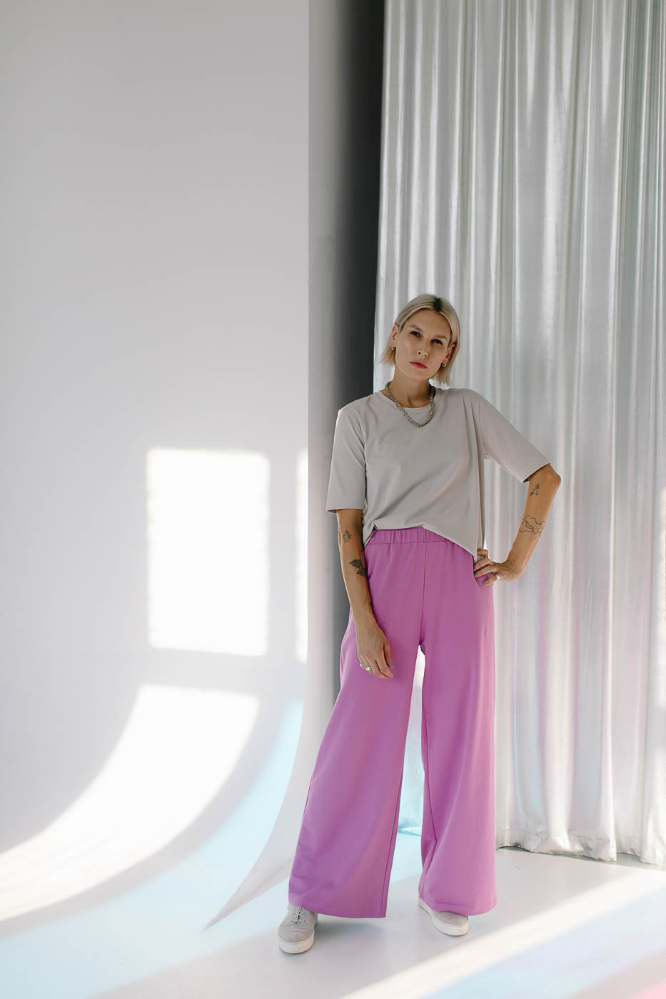 FIKA /iris pink cotton/