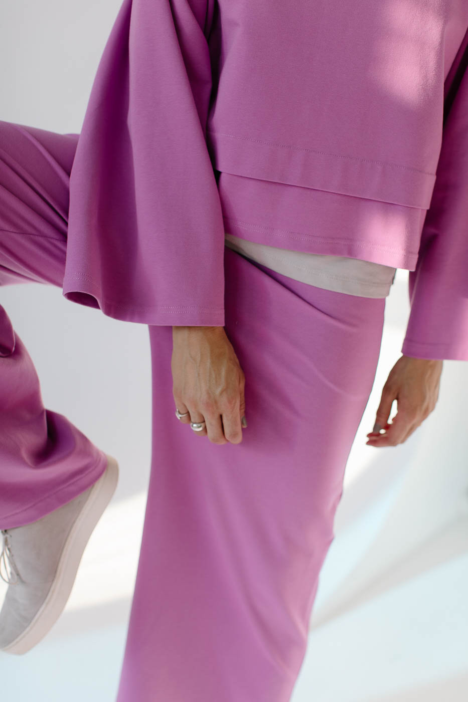 FUKU /iris pink cotton/