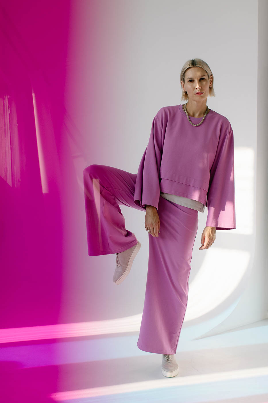 FUKU /iris pink cotton/