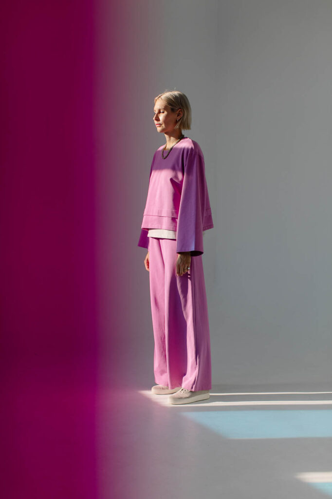 FIKA /iris pink cotton/