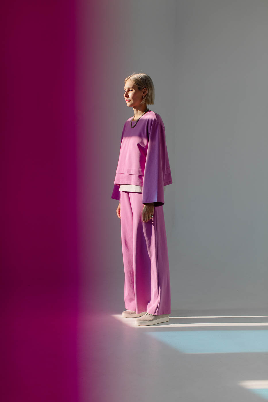 FIKA /iris pink cotton/