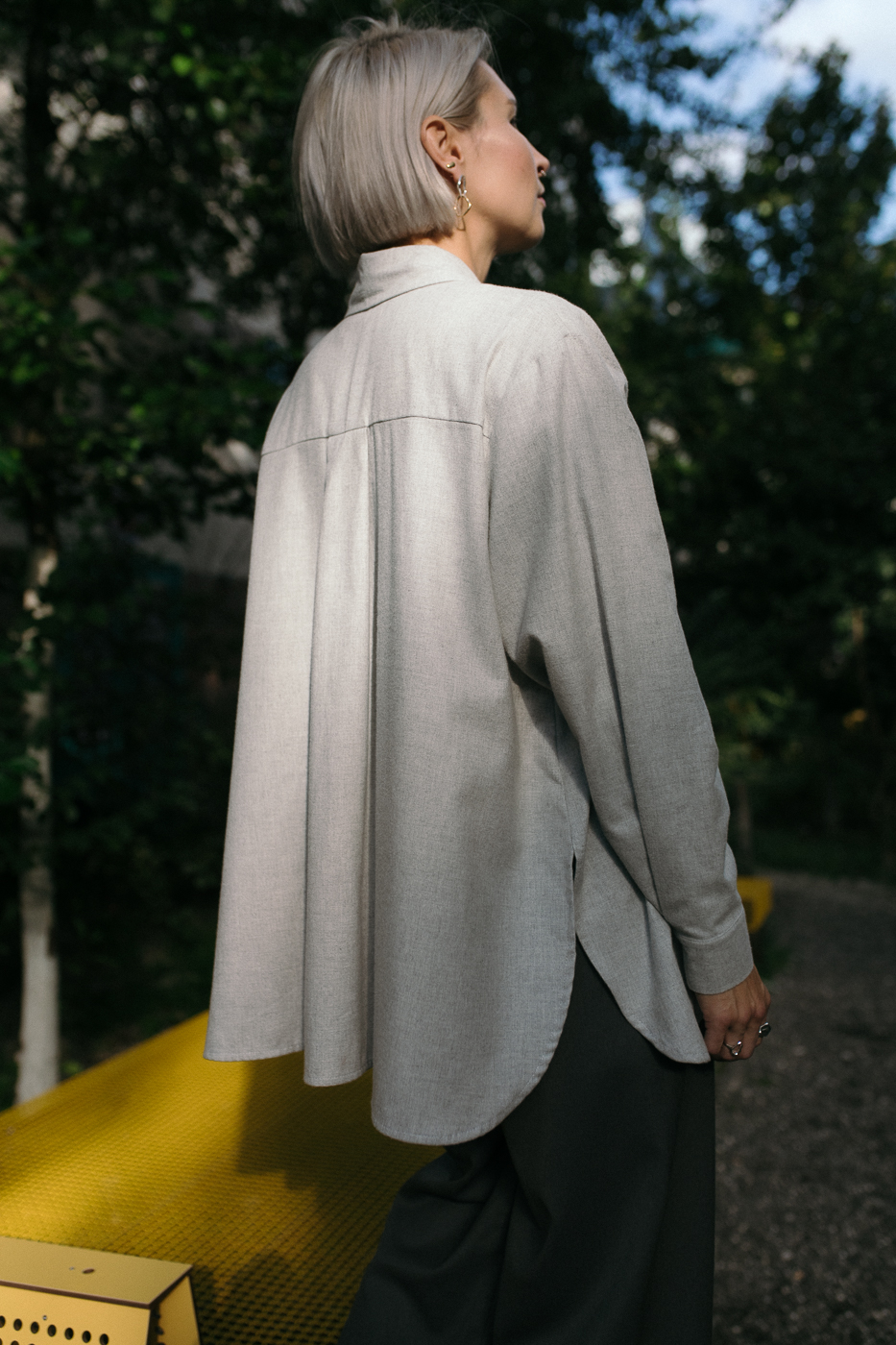 FLORIDA /light gray flannel/