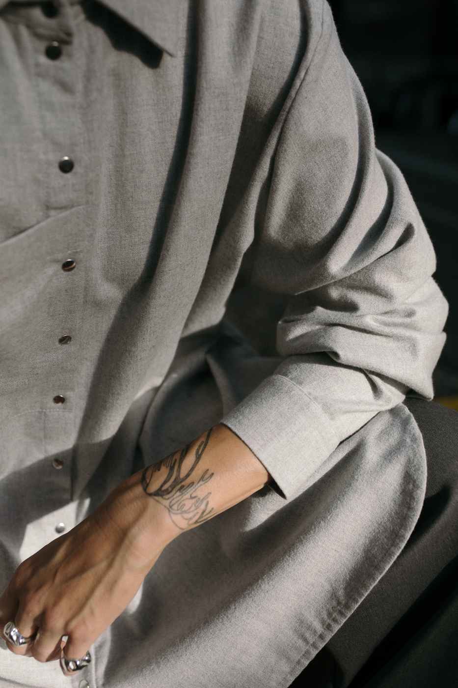 FLORIDA /light gray flannel/