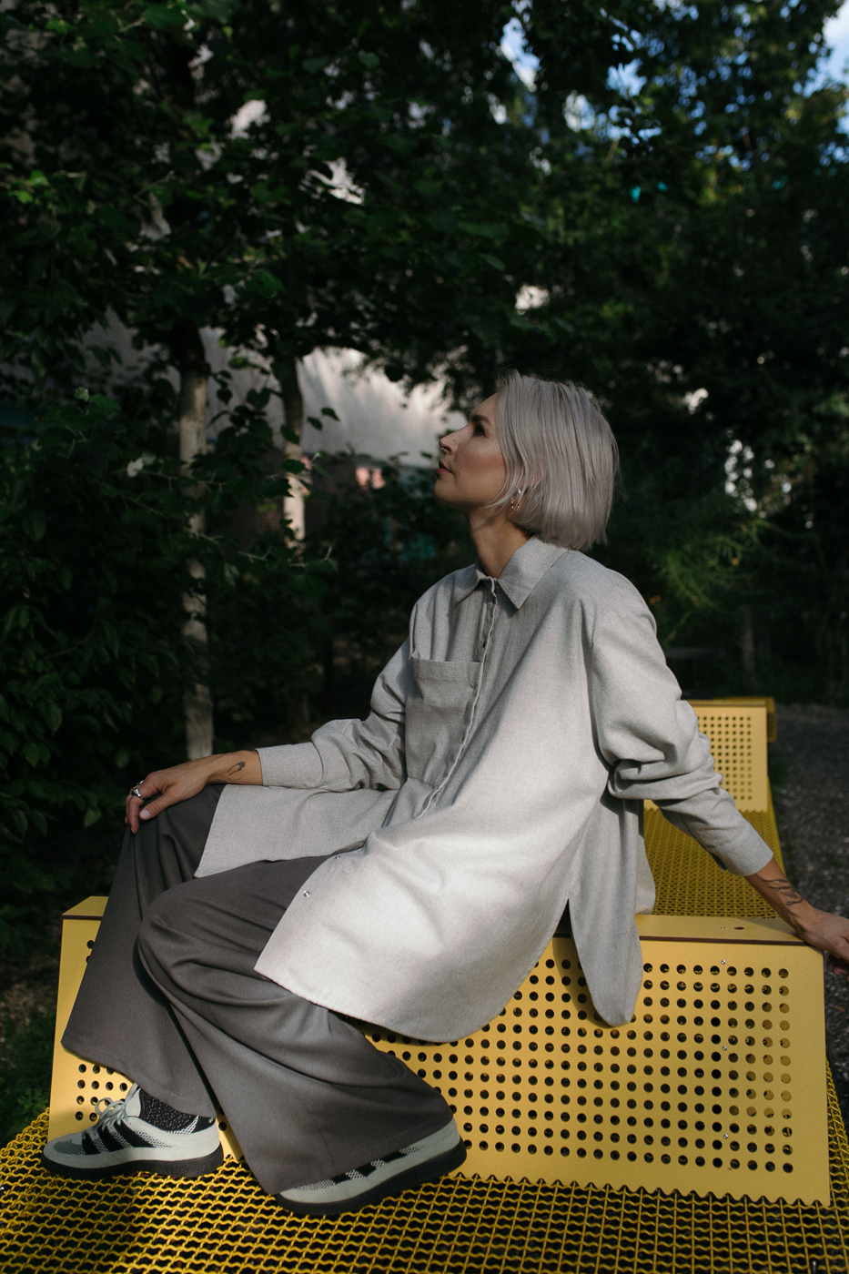 FLORIDA /light gray flannel/