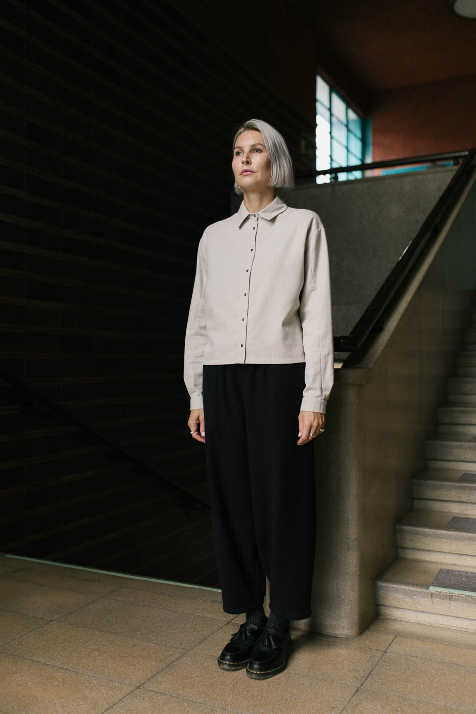 ARCHIE /beige flannel/