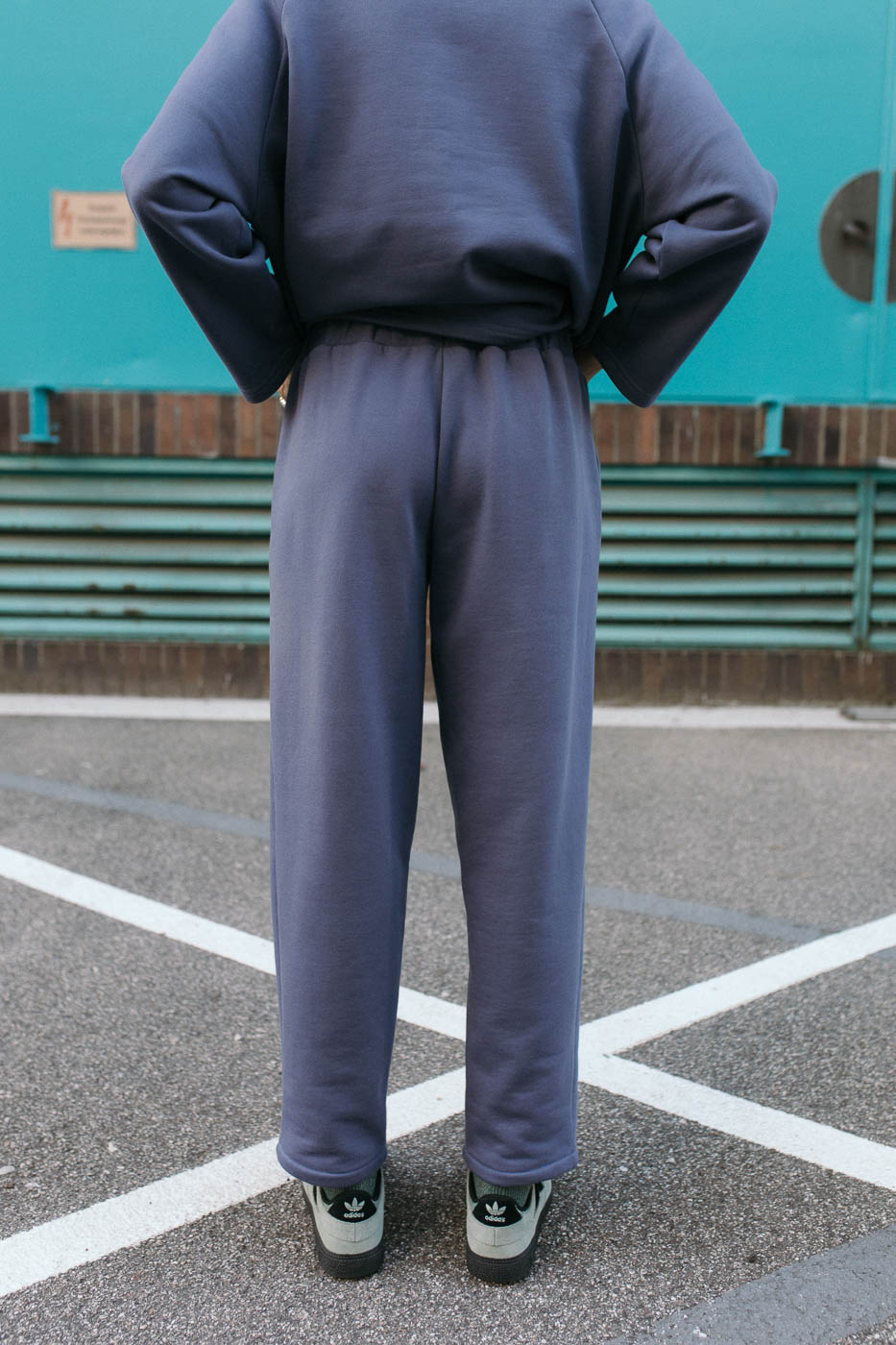 STAY HOME /indigo cotton/