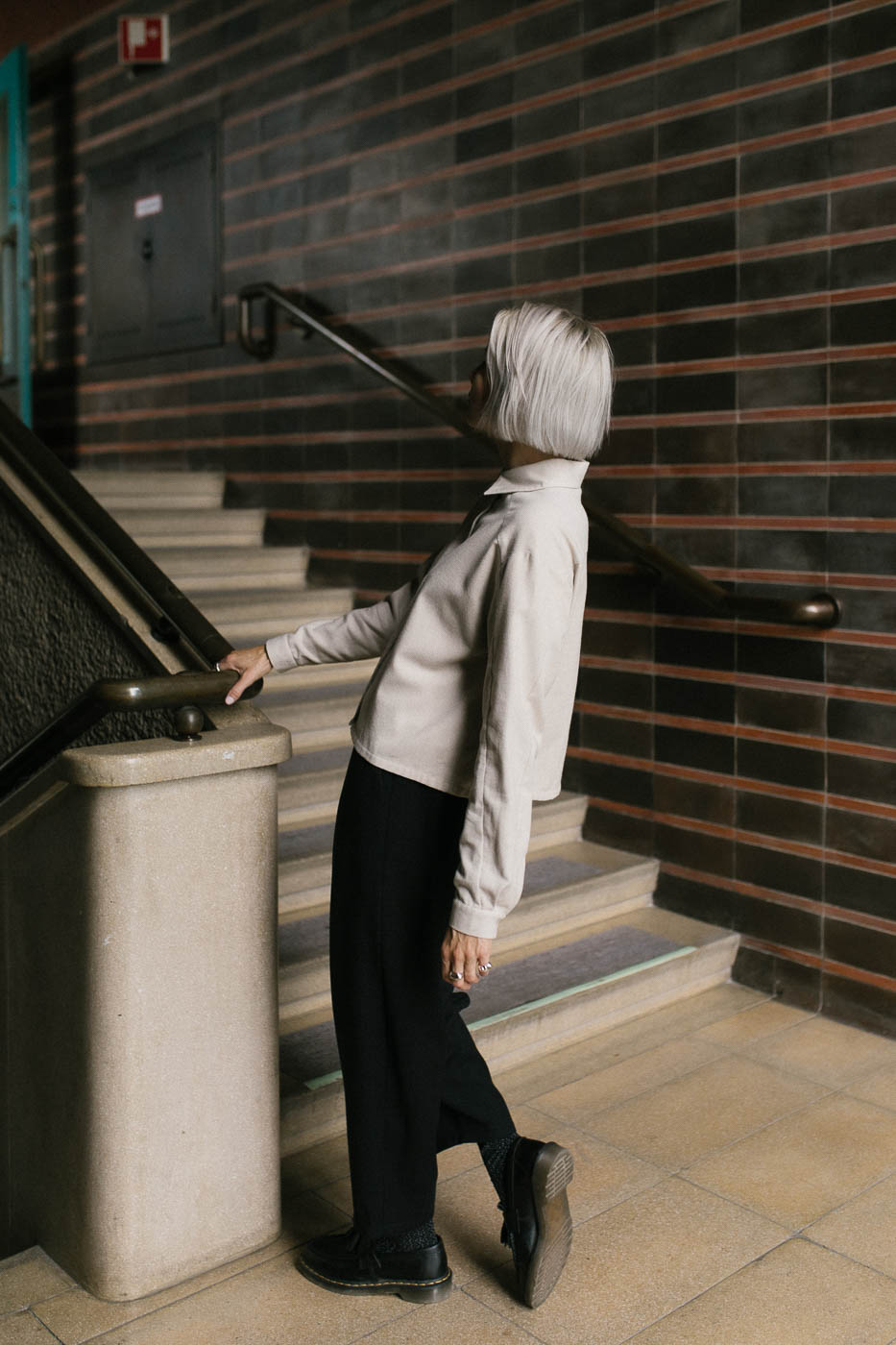 ARCHIE /beige flannel/