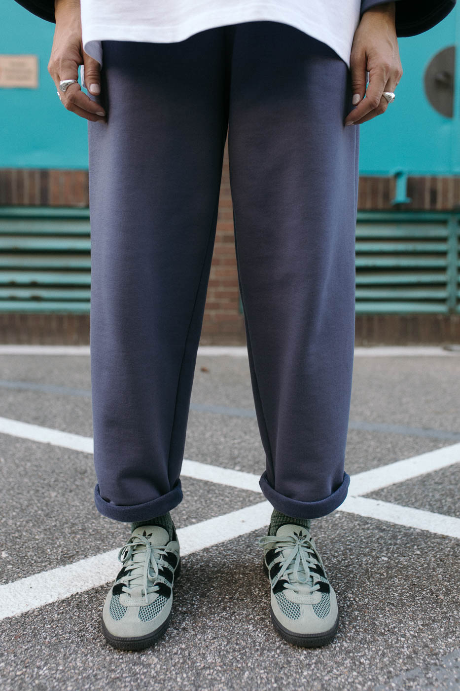 STAY HOME /indigo cotton/