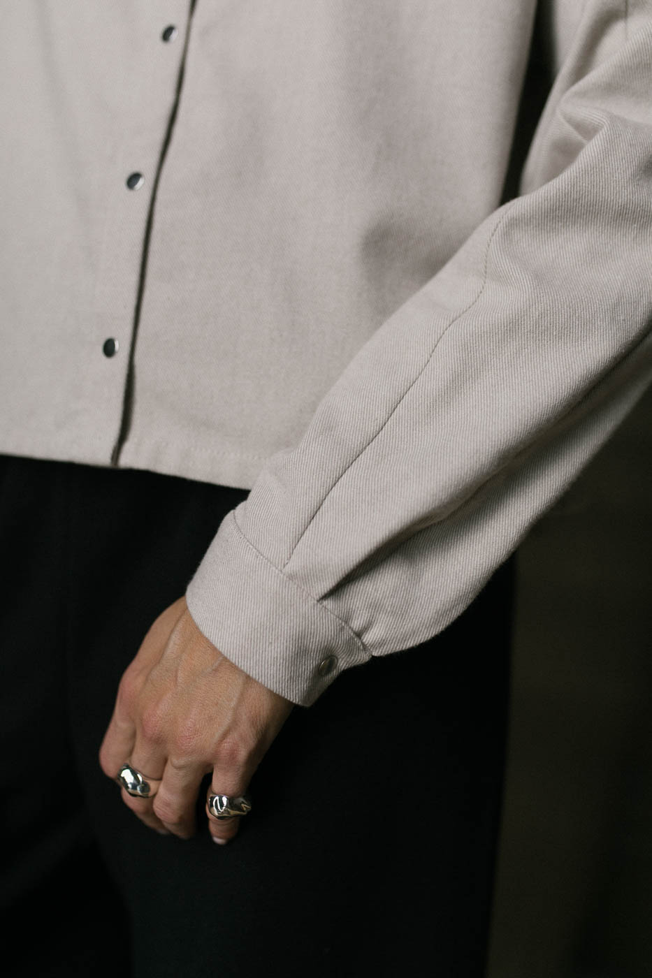 ARCHIE /beige flannel/