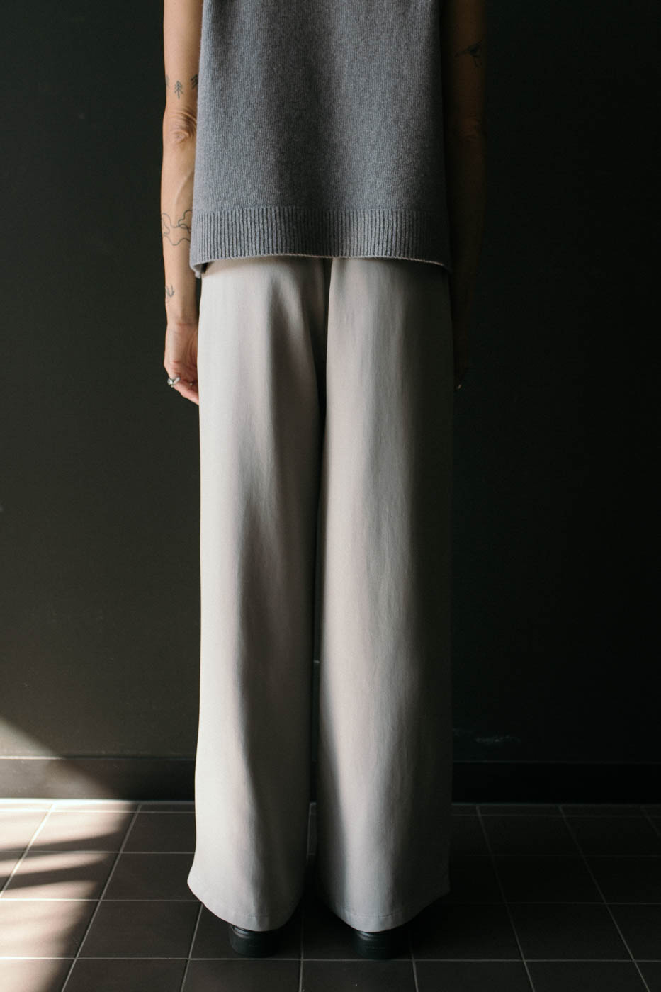 FIKA /silver gray lyocell/