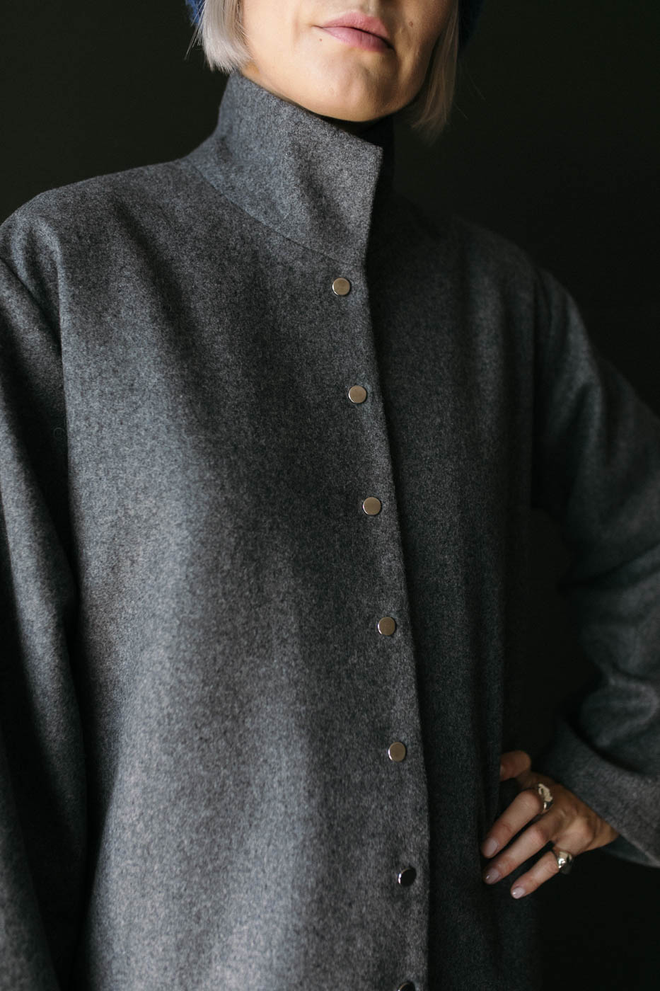 SAKAI /graphite wool/