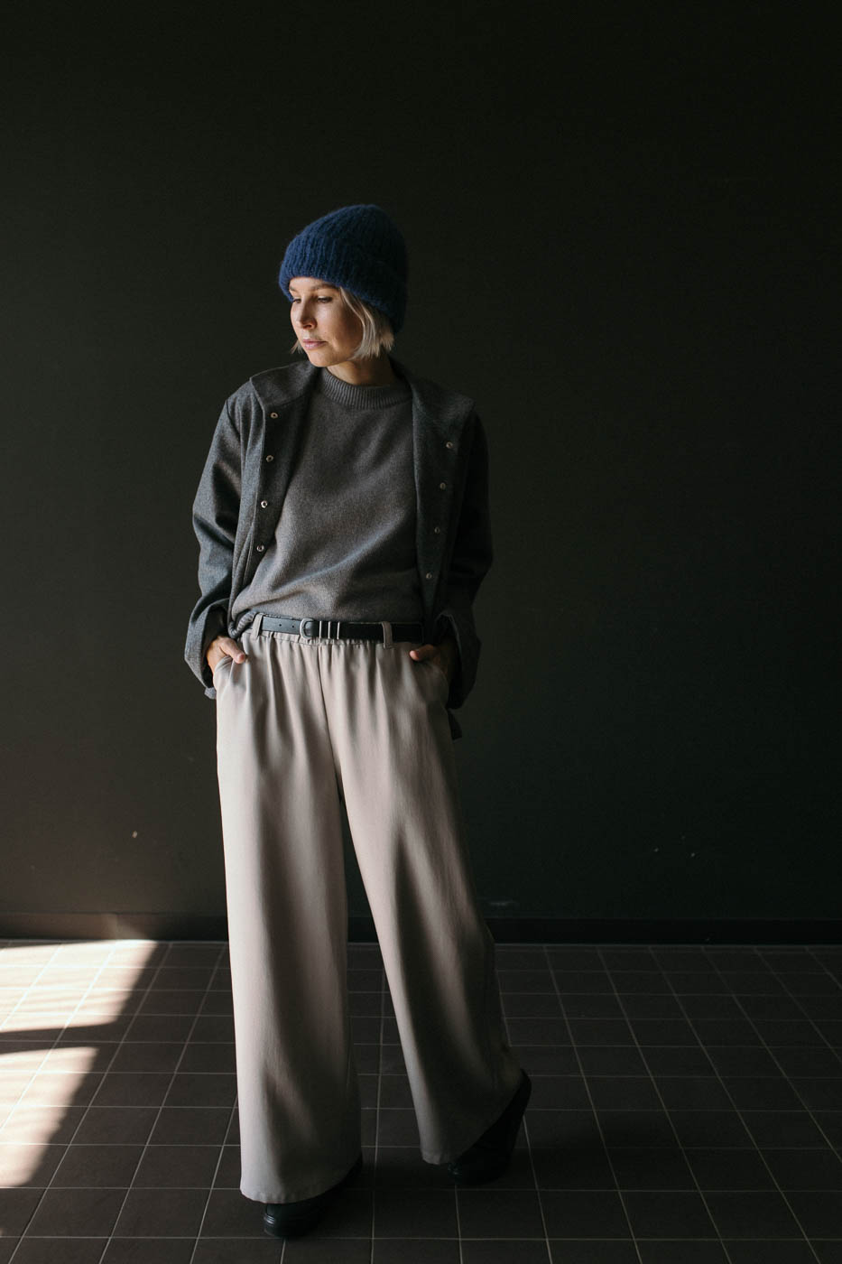 SAKAI /graphite wool/