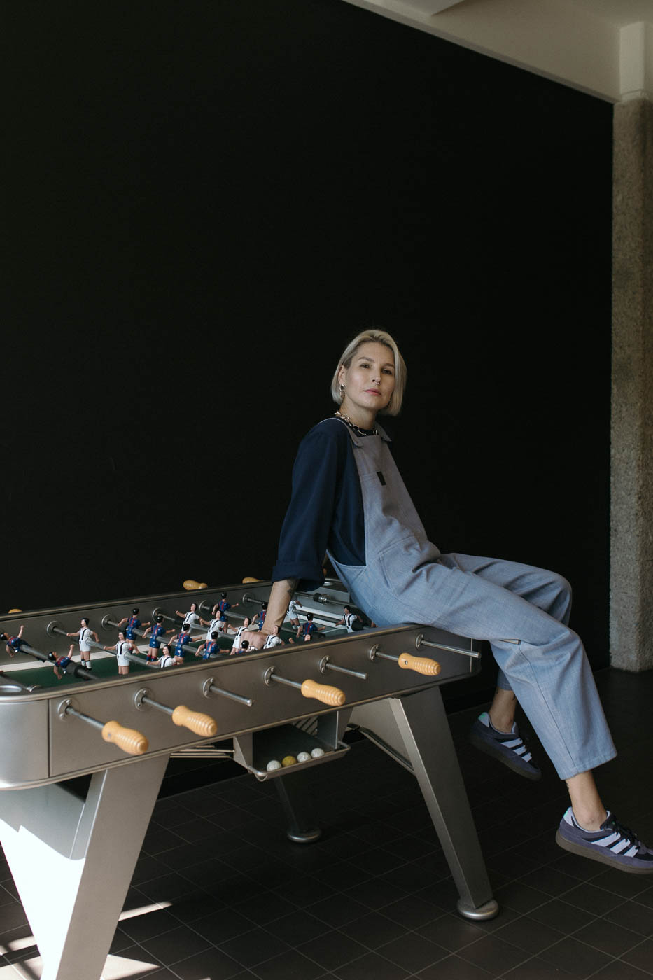 KATIE /blue melange jeans/