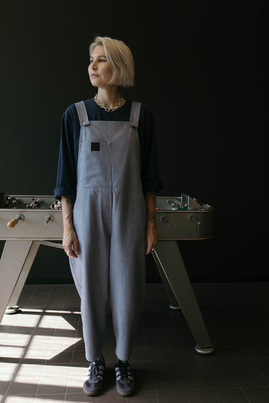 KATIE /blue melange jeans/