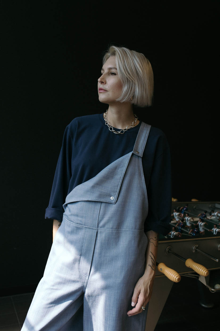 KATIE /blue melange jeans/