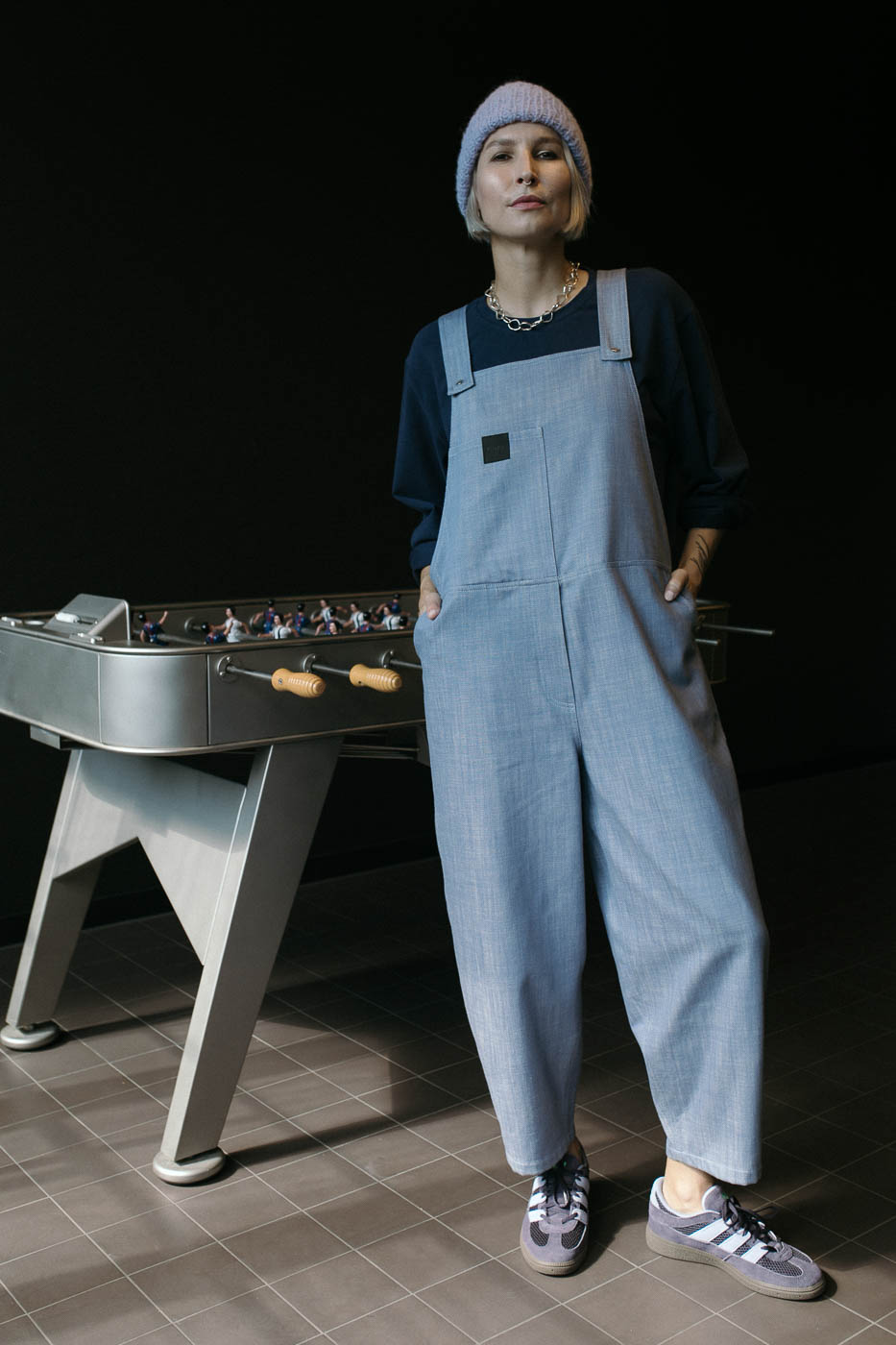 KATIE /blue melange jeans/