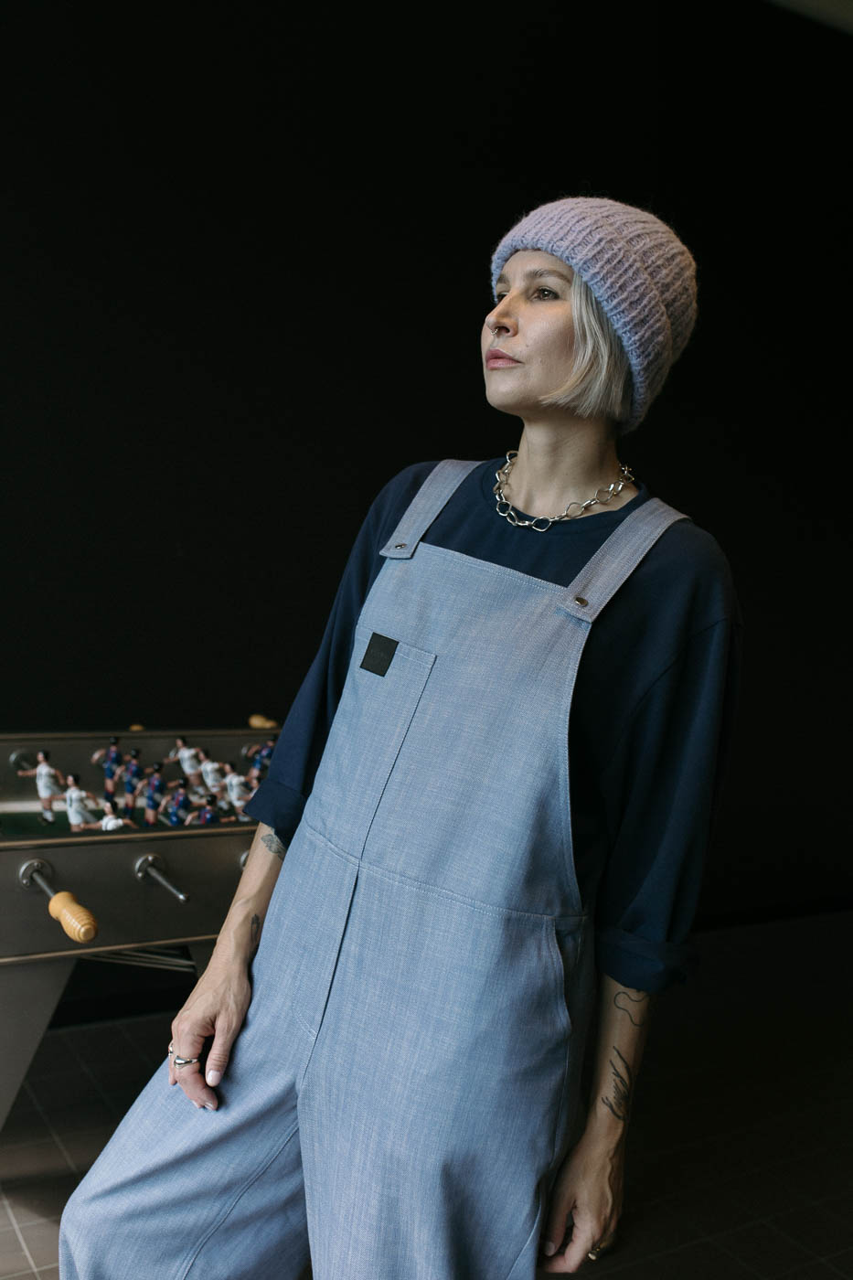 KATIE /blue melange jeans/