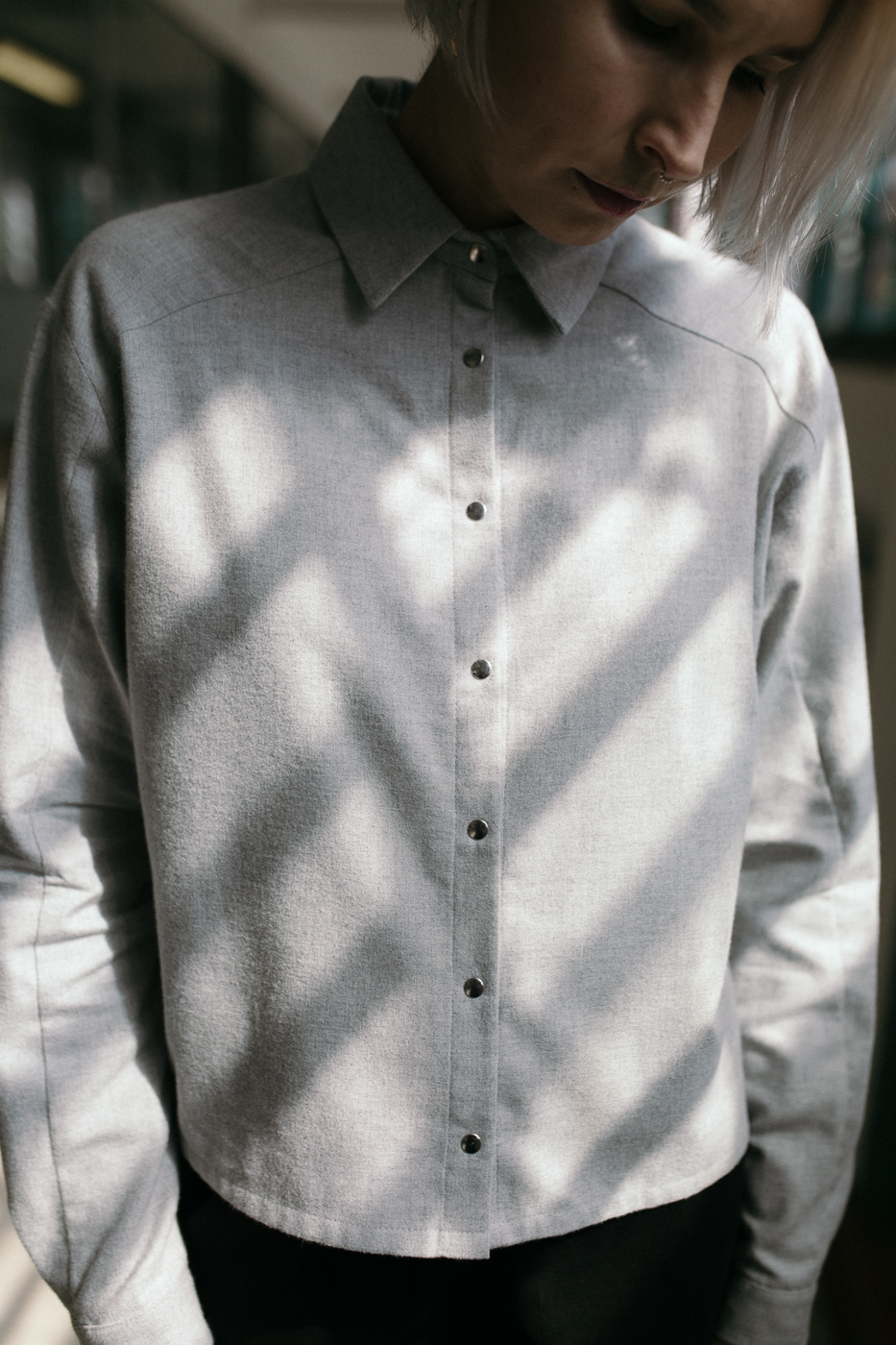 ARCHIE /light gray flannel/