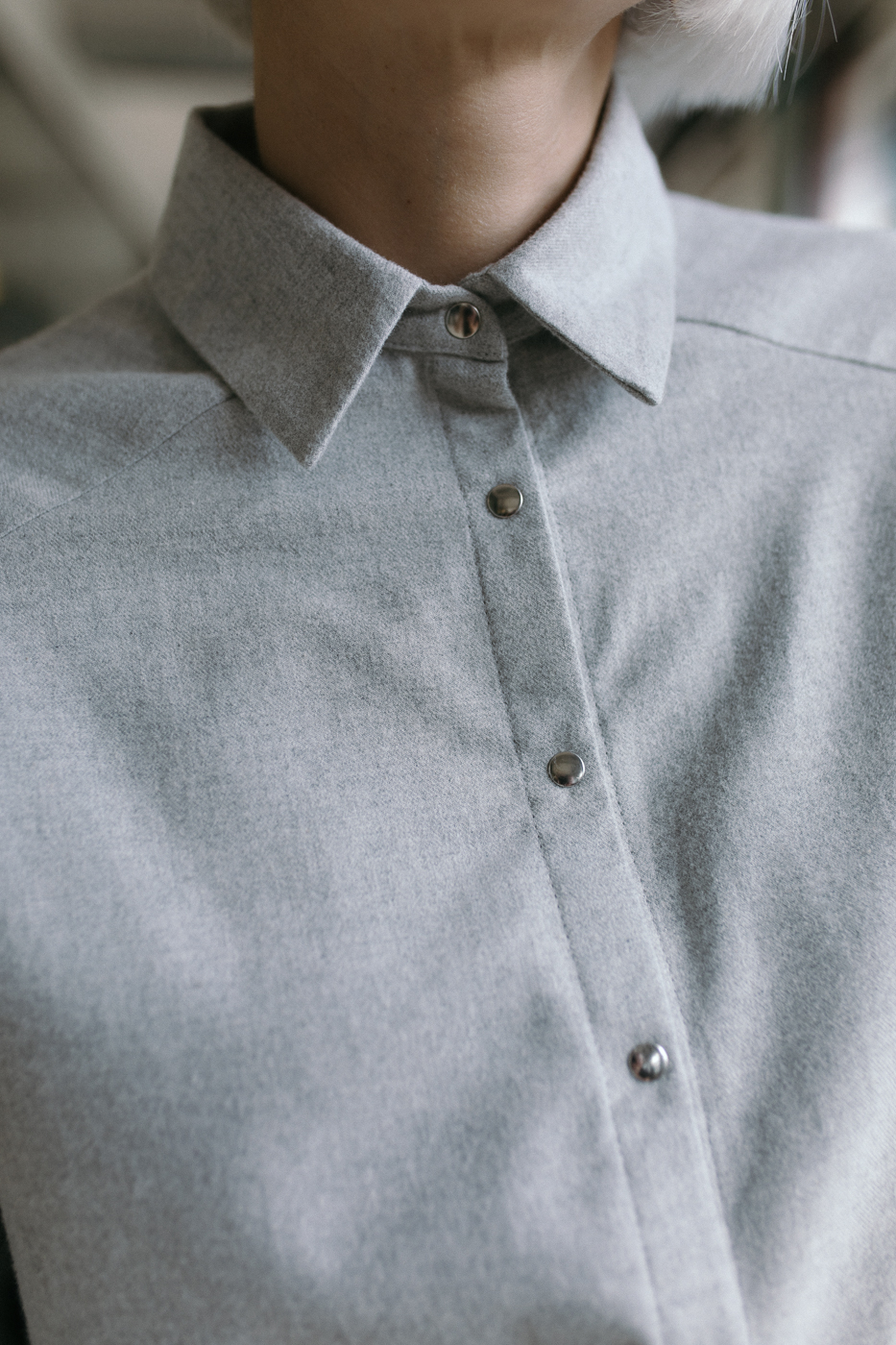 ARCHIE /light gray flannel/