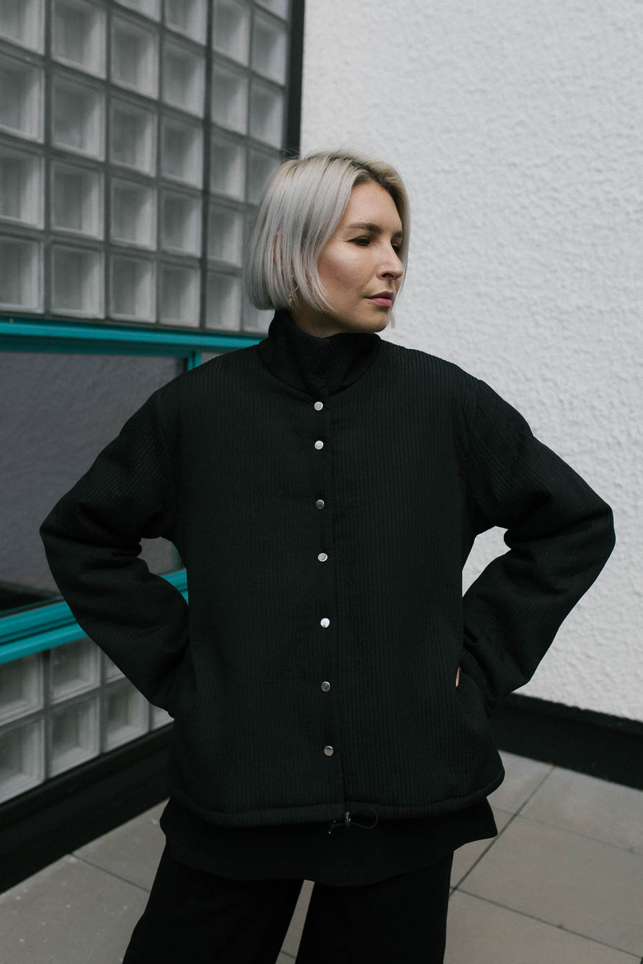 SAKAI /black puffer/