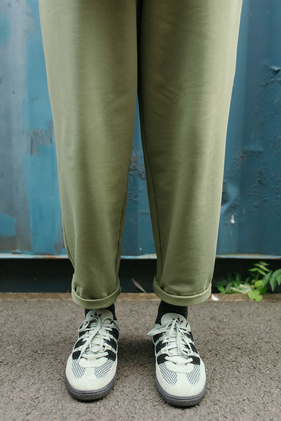 STAY HOME /olive cotton/