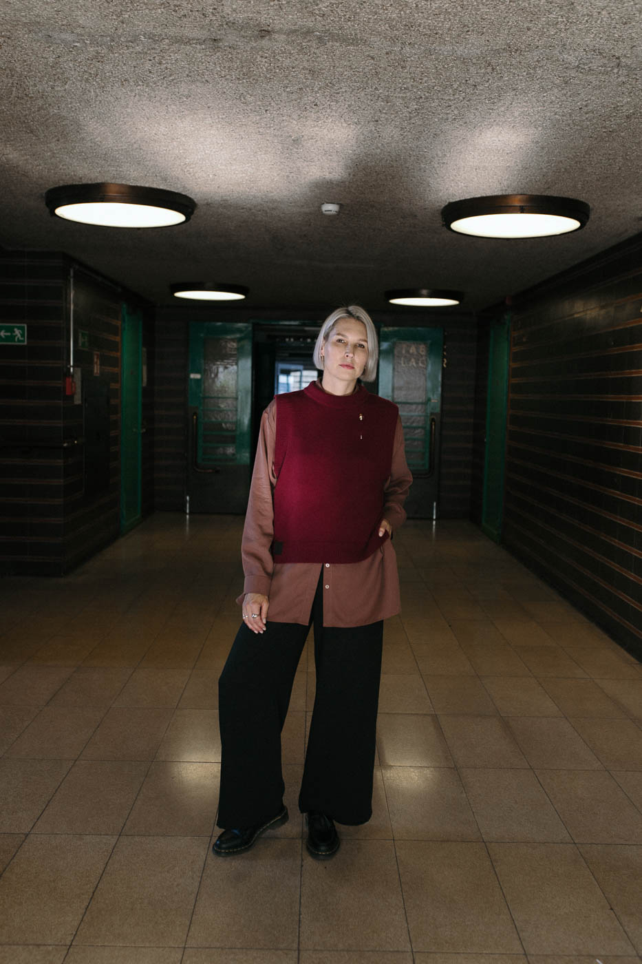 STØ /beetroot merino+cashmere/