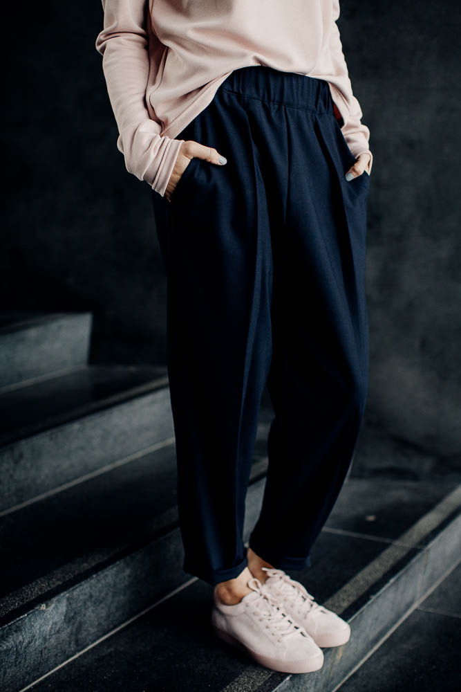 TWO/NIGHT /navy wool/