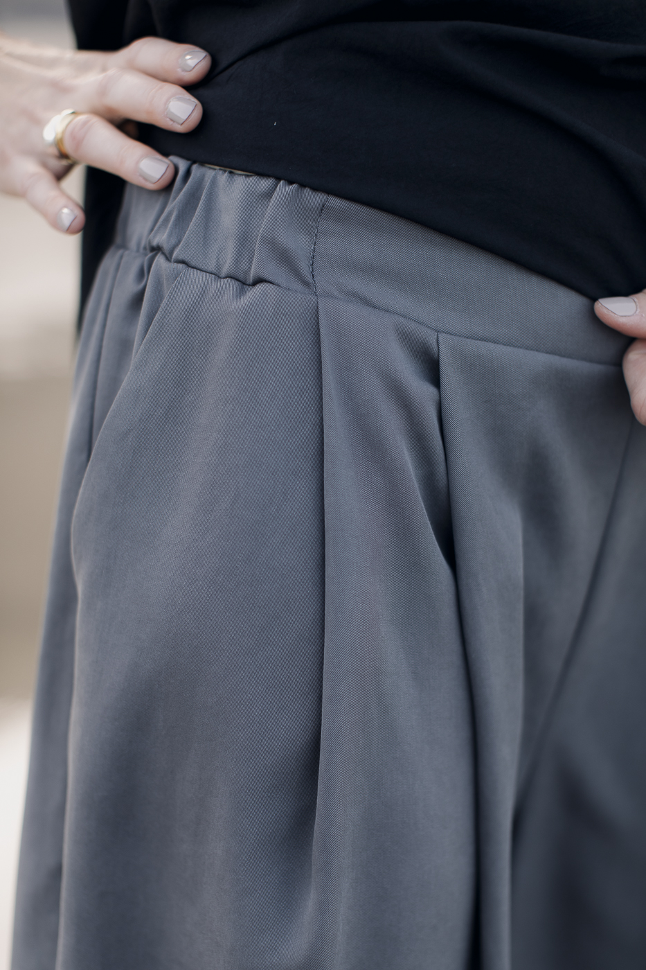 BAHAMAS /stone gray tencel/