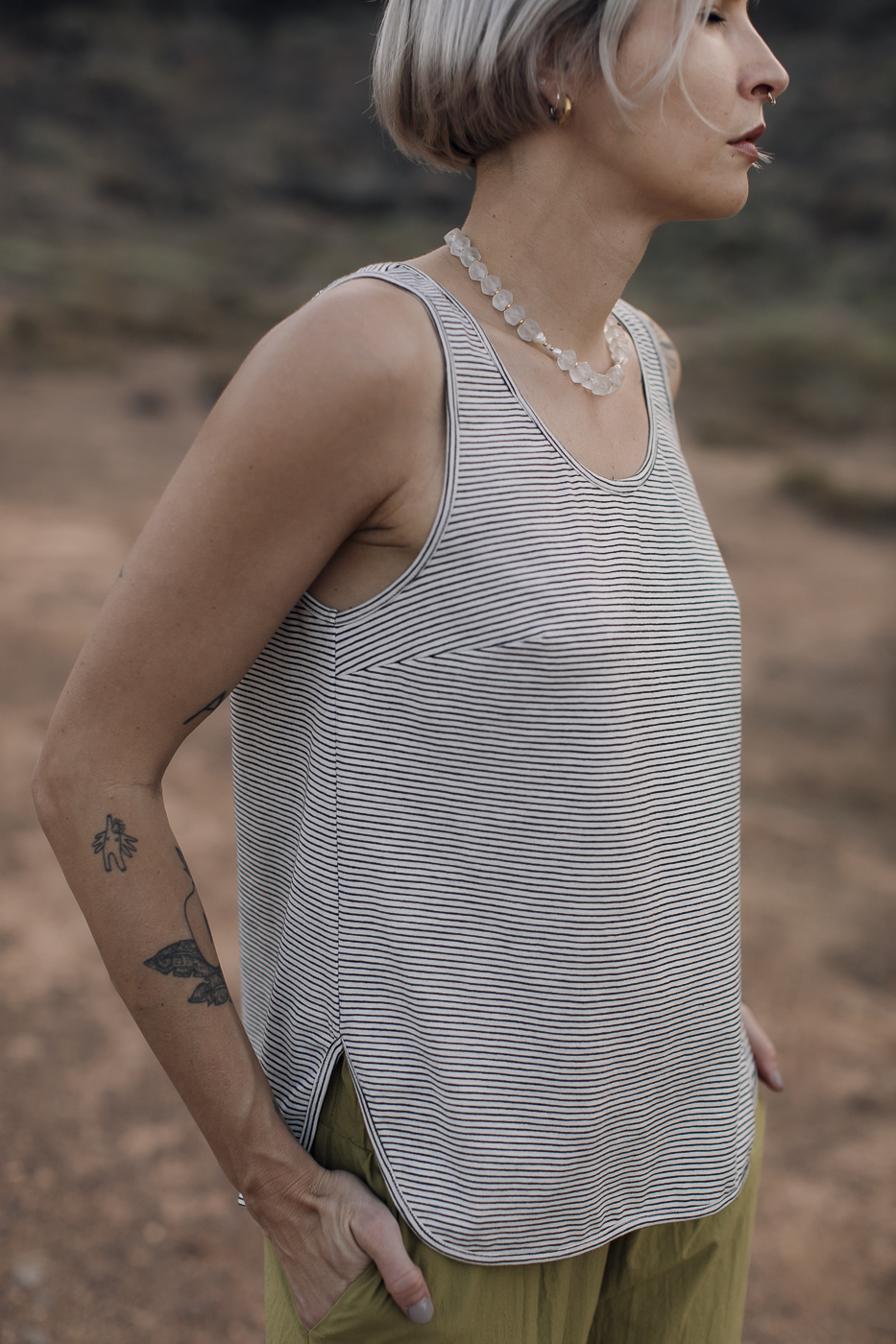 SAMI /striped cotton/