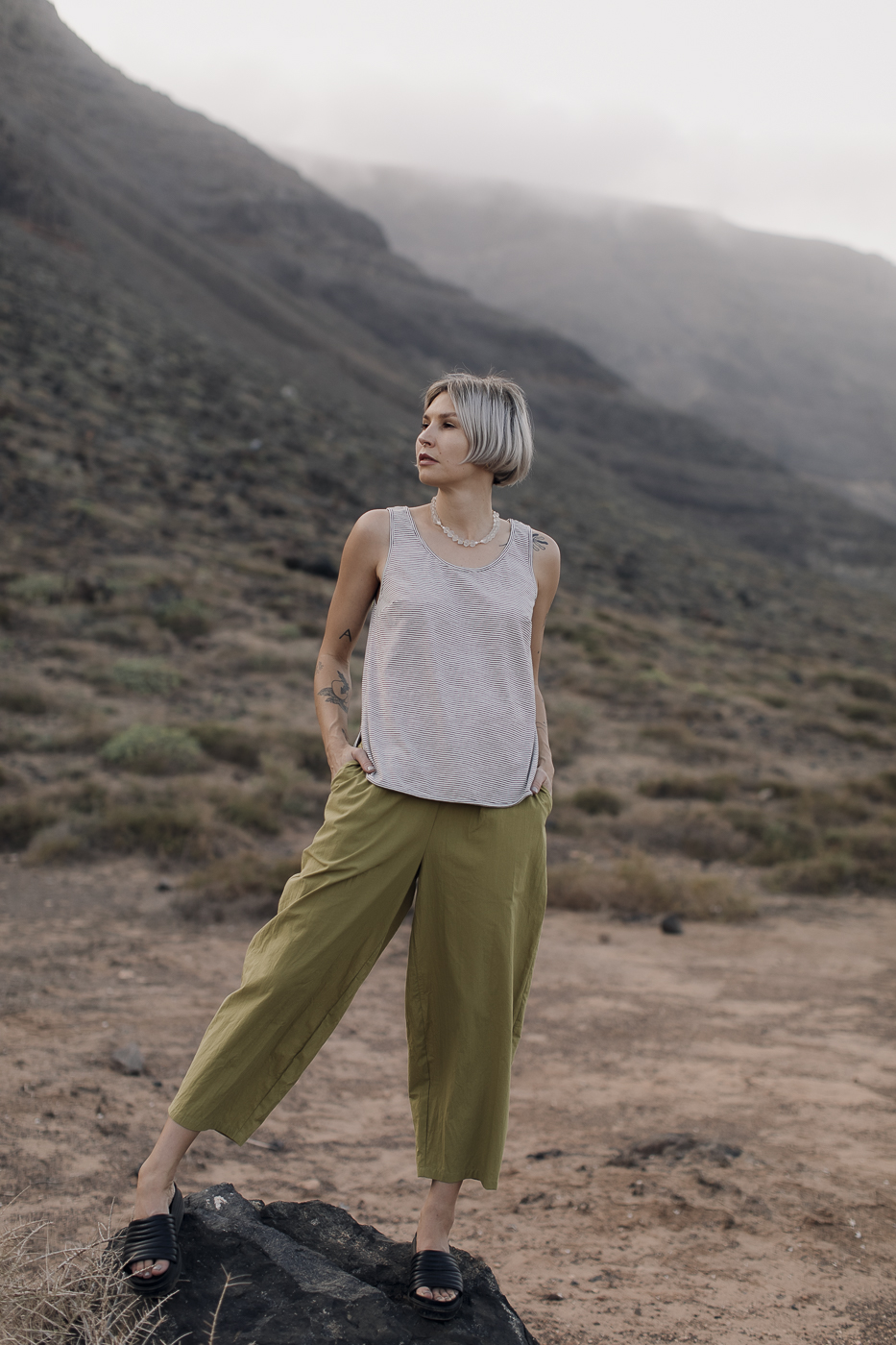 SAMI /striped cotton/