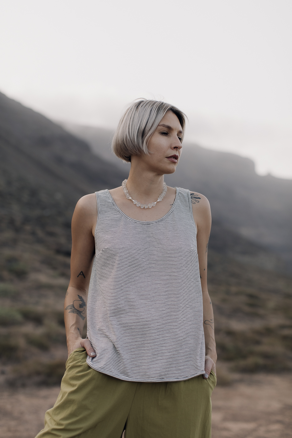 SAMI /striped cotton/