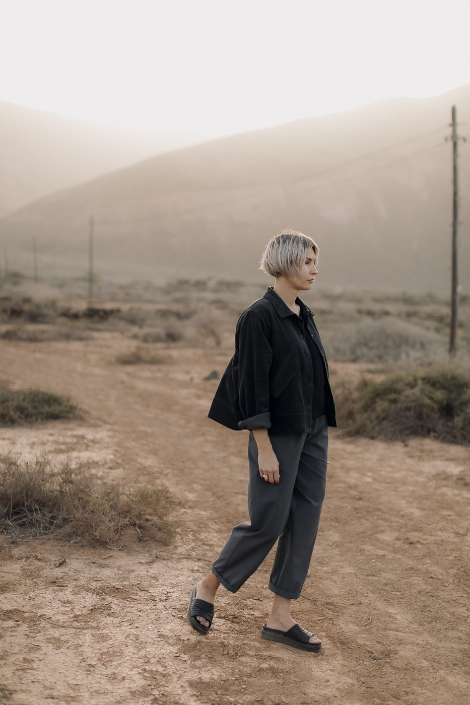 YORK /graphite corduroy/