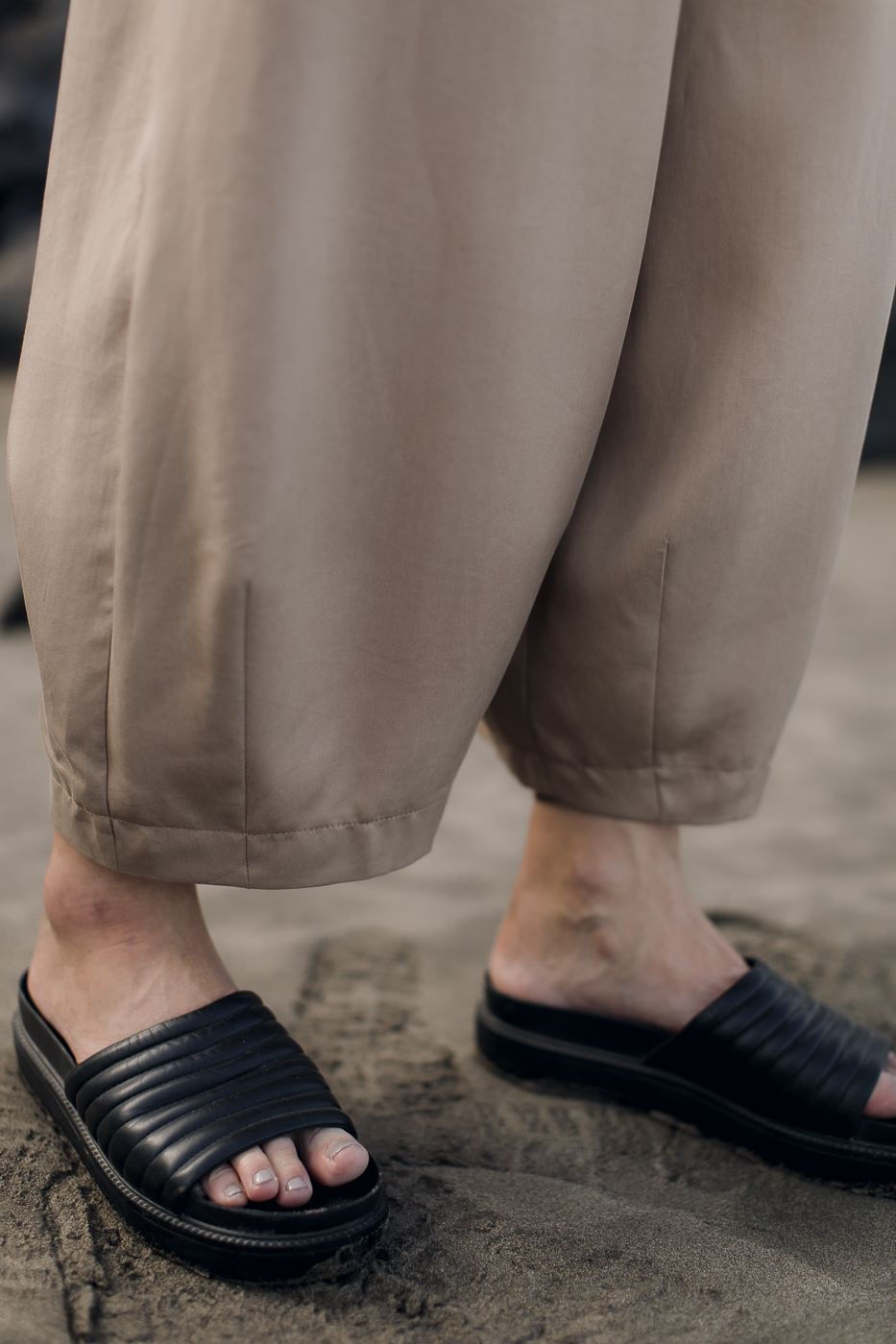 PLAY /coffee beige tencel/