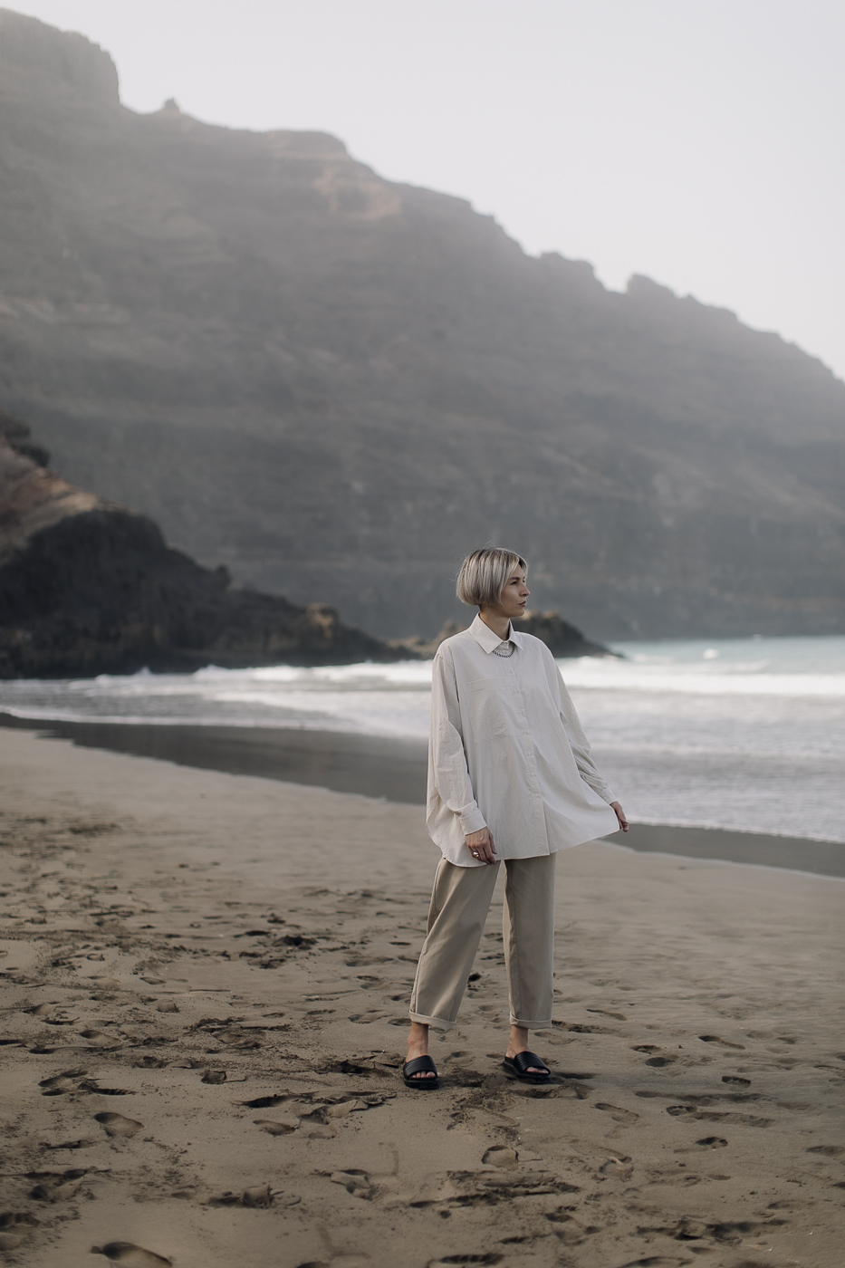 BOOI /beige cotton+lyocell/