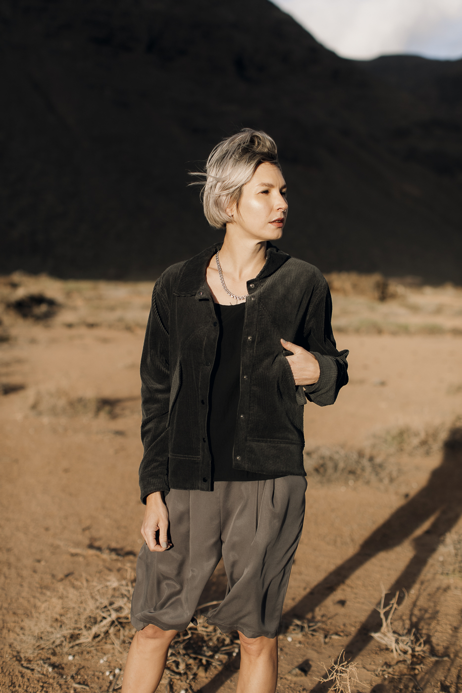 YORK /graphite corduroy/