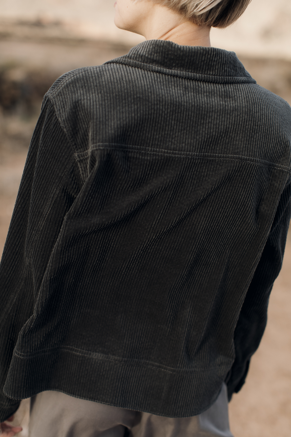 YORK /graphite corduroy/