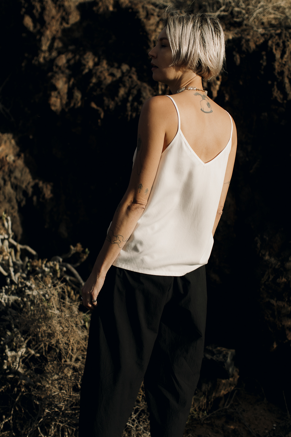 CAIO /white tencel/