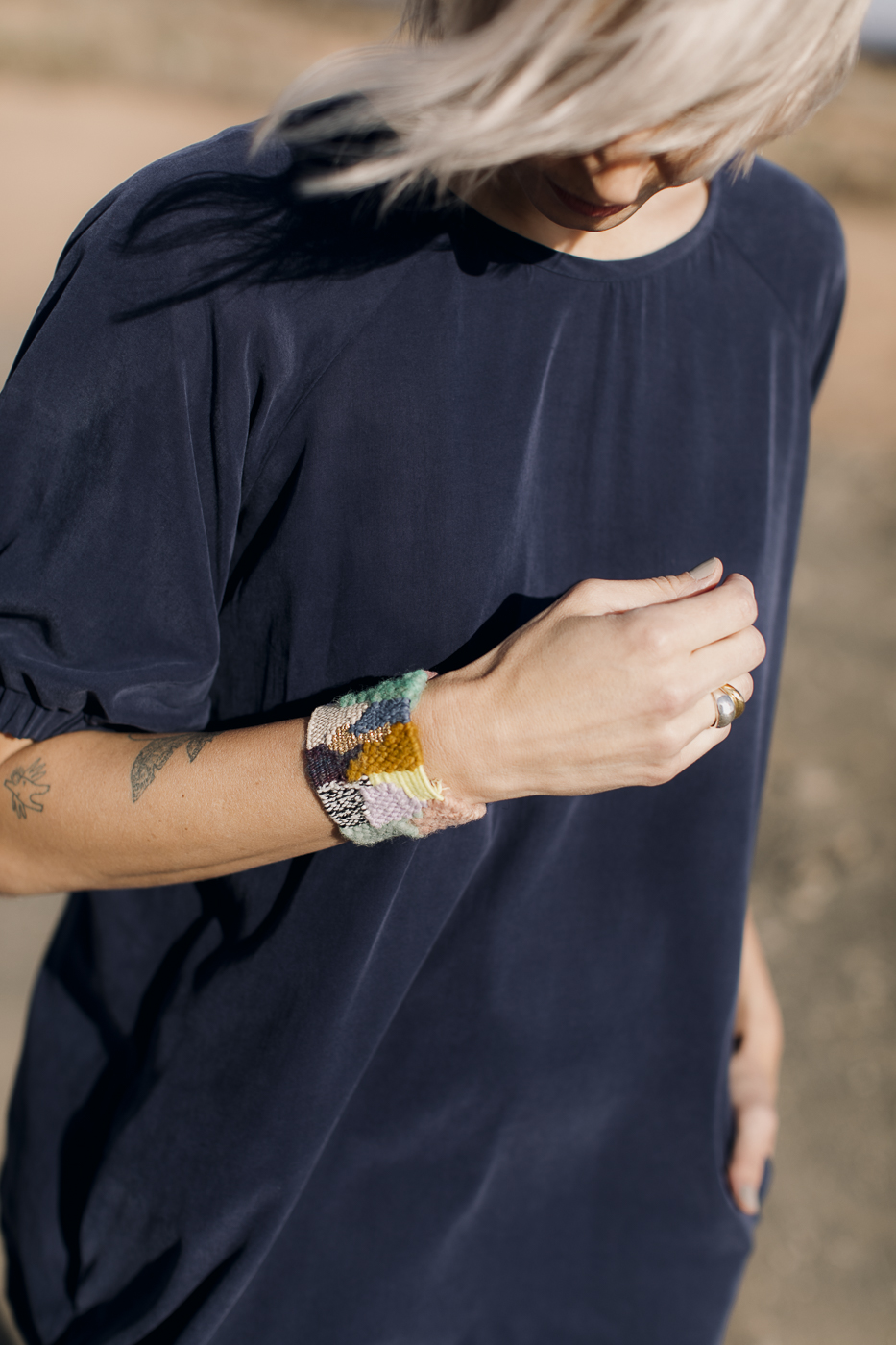 SUPERNOVA /navy rayon/