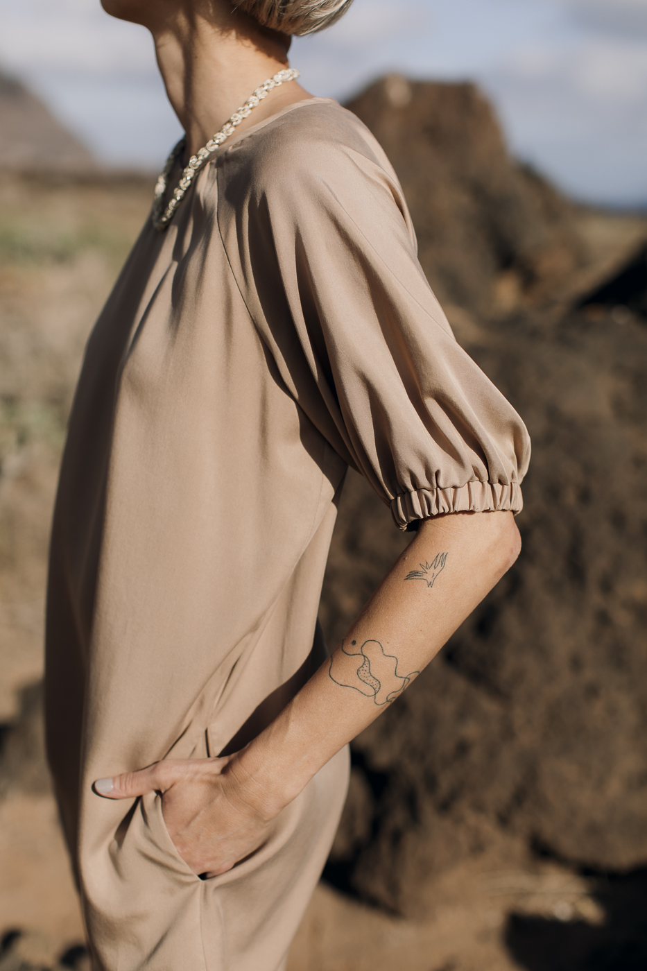 SUPERNOVA /coffee beige tencel/